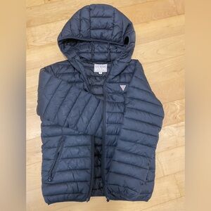 GUESS Quilted Black Jacket
